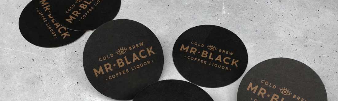 Mr Black Drink Coasters