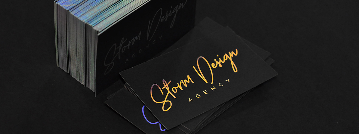 Storm Design Business Cards