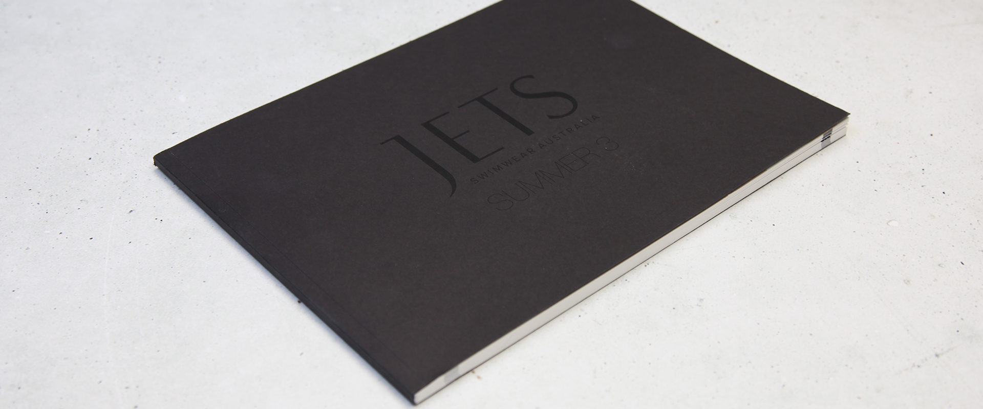 Jets / Perfect bound landscape A4 90pp booklet
