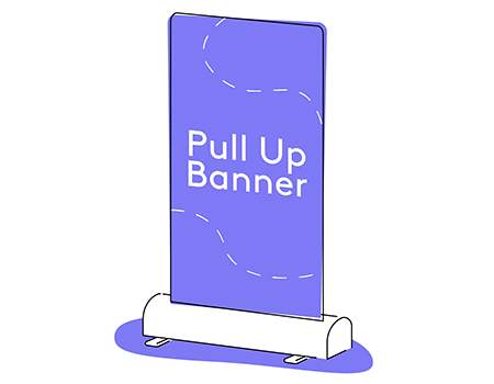 Covid 19 Pullup banner