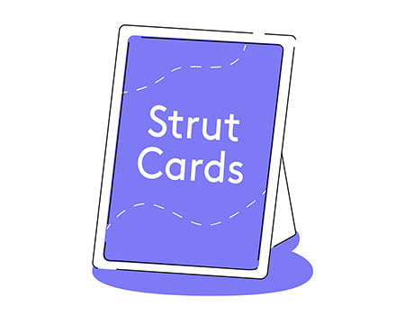 Covid 19 Strut Cards