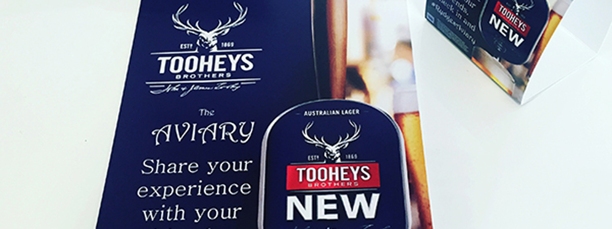 Tooheys New Poster & Showcard	