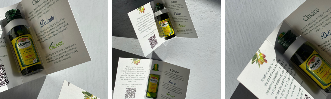 Monini Olive Oil Samples