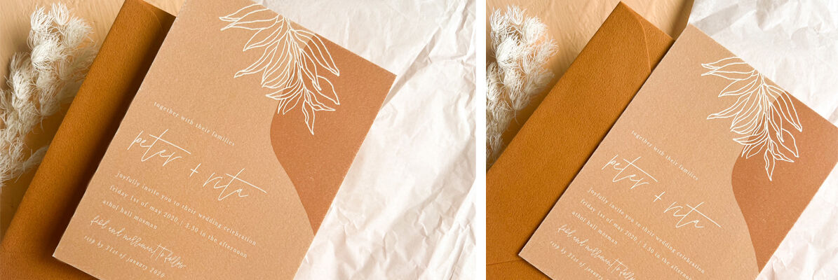 Digital Printing - Wedding Invitation