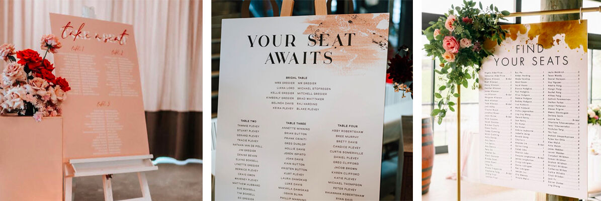 Wedding Seating Charts