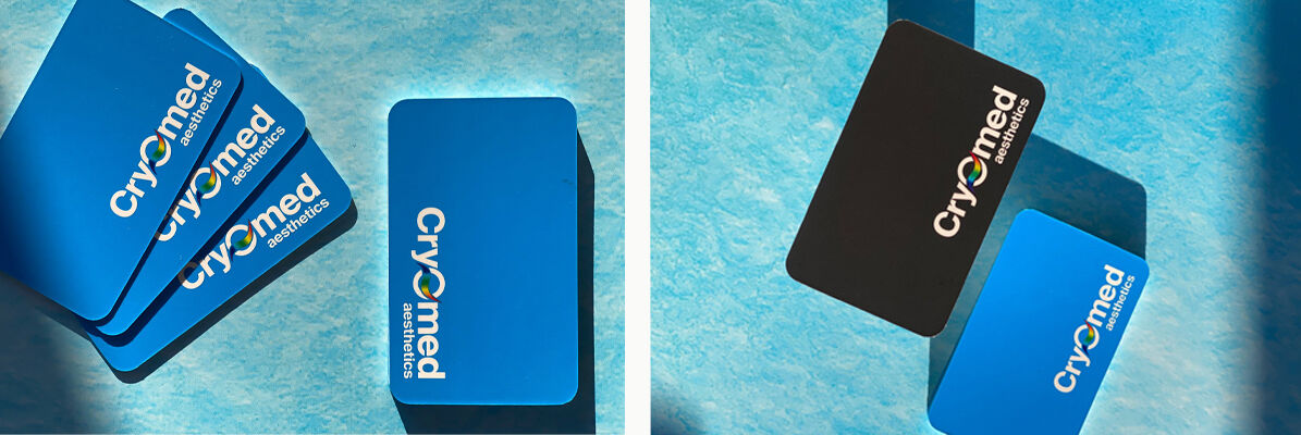 Business Cards with rounded corners