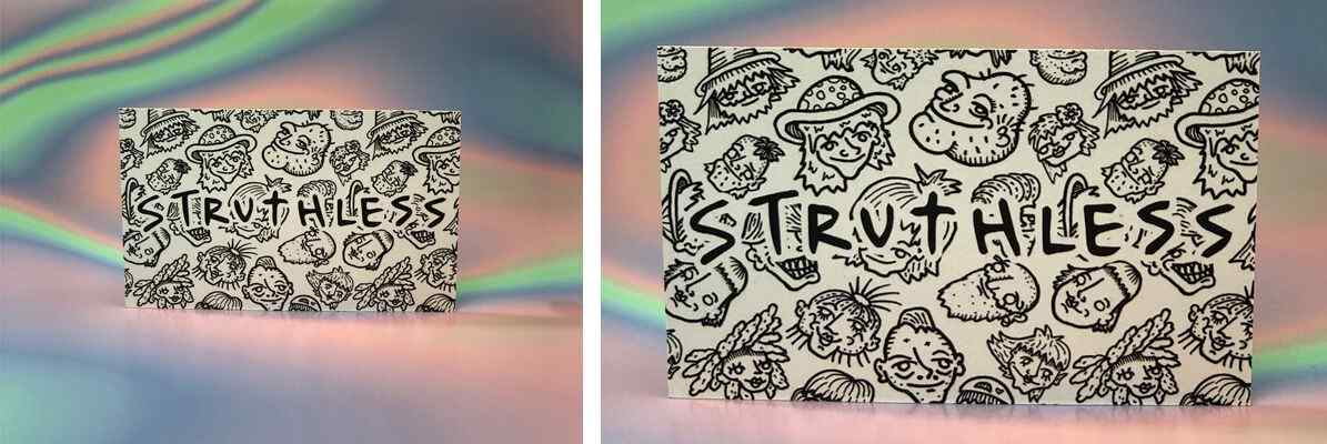 Struthless Business Cards